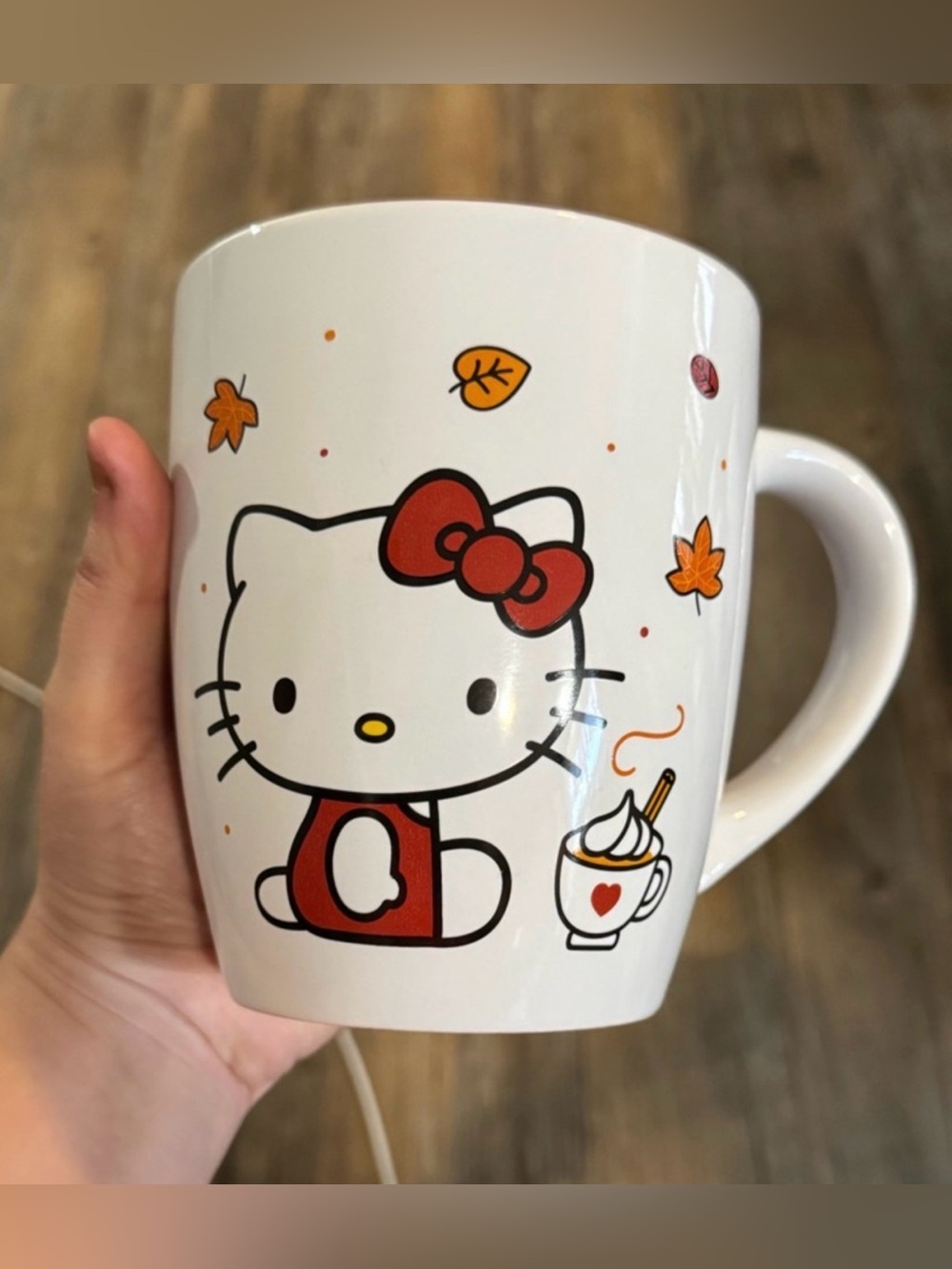 Hello Kitty Fall Themed Large Mug